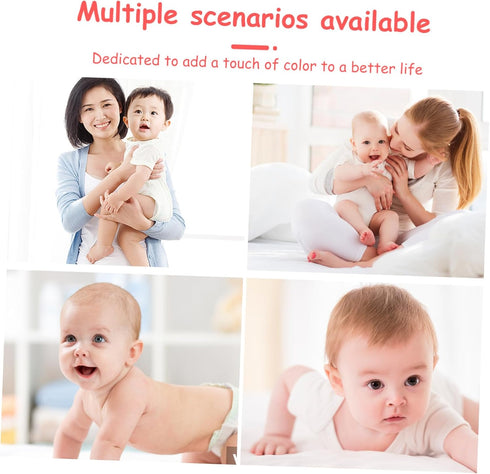 Amosfun Baby Rug Newborn Blankets for Baby Girls boy Baby Clothes White Newborn Outfit Photography Blanket Props Baby Ripple wrap Photography mat ...