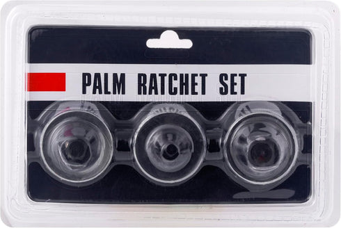 3PC Reversible Thumbwheel Ratchet Wrench Set, Finger Ratchet Set,Palm Ratchet Wrench, 1/4” 3/8” 1/2” Drive Ratchet Set...