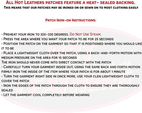 Hot Leathers Pow Mia Patch (2.5" Width x 3.5" Height)...