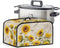 Sunflower Slow Cooker Dust Cover Dragonfly Small Appliance Covers Home Decor Insulated Slow Cooker Bags Rice Cooker Storage Bag Dustproof...