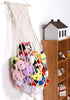 Stuffed Animal Hammock Wall Hanging Net for Stuffed Animal Net Stuffed Animal Storage Plush Toy Holder Toy Organizer for Boho Kidroom Nursery (Cre...