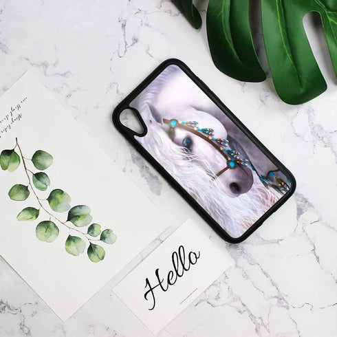 for iPhone Xs MAX, Art Design Soft Back Case Phone Cover, HOT12320 White Horse Princess 12320...