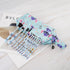 Cartoon Kitty Makeup Bag with Makeup Brush Plush Stitch Cosmetics Case 8 Pcs Cosmetic Brush Kawaii Capacity Bag for Women -5...