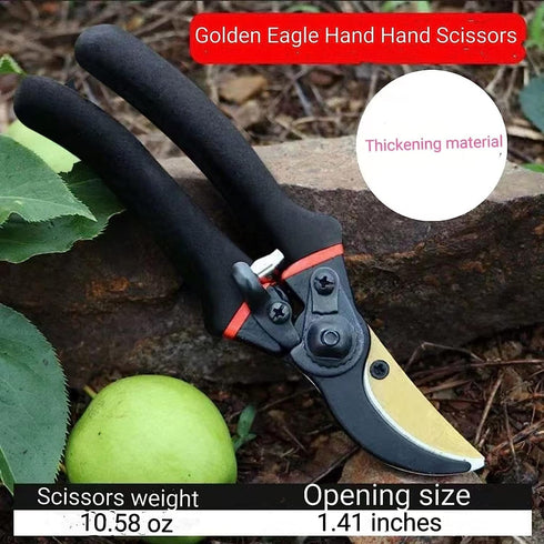 Heavy Duty Bypass Pruning Shears Gardening Manual Pruning Shears Plant Shears Flower Shears Best Gardening Shears, Tree Pruners Cutting Branches H...