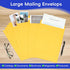 25 Pack 9 x 12 Catalog Mailing Envelopes, Self-Seal Brown Kraft Manilla Envelopes for Mailing, Organize, storage, Home, Office Business...