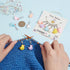 PLIGREAT 12 Pcs Colorful Duck Stitch Markers Cute 3D Swimming Duck Crochet Stitch Marker Charms with Removable Lobster Clasp Locking Knitting Mark...