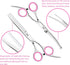 Dog Grooming Scissors Set - Dog Grooming Scissors with Safety Round Tip, 6 in 1 Heavy Duty Pet Grooming Scissor for Dogs, Cats and Other Animals...
