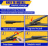 2 wipers Replacement for 2012-2017 Chevy Traverse/Buick Enclave /2012-2016 Acadia MK1/2008-2011 Buick Lucerne, Windshield Wiper Blades Original Eq...