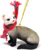 Ferret Tiny Miniature One Christmas Ornament - Delightful!...