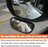 Blind Spot Mirror for Car, HD Glass Adjustable Convex Rear View Mirror, Auto Exterior Accessories Auxiliary, Universal Rectangle Wide Angle Blind ...