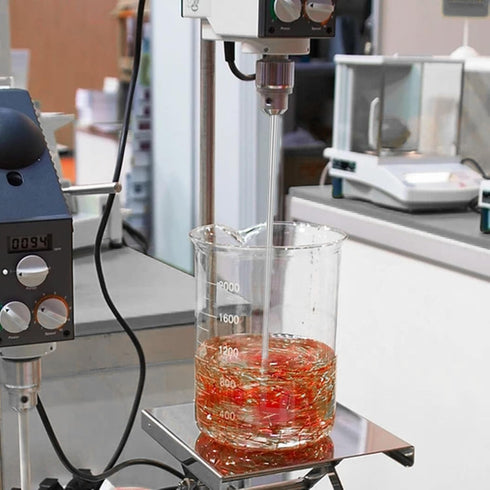 Stainless Steel Mixing Stirrer Lab Mixing Paddle Laboratory Stirring Rod for Chemistry Science Experimental Flask Stirring Bar Stainless Steel Lab...