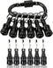 Bit Holder 1/4 inch Hex Shank Screwdriver Bits Holder Extension Bar Keychain Screw Adapter Drill Change Hand-held Screwdrivers Drill Bits Holder P...