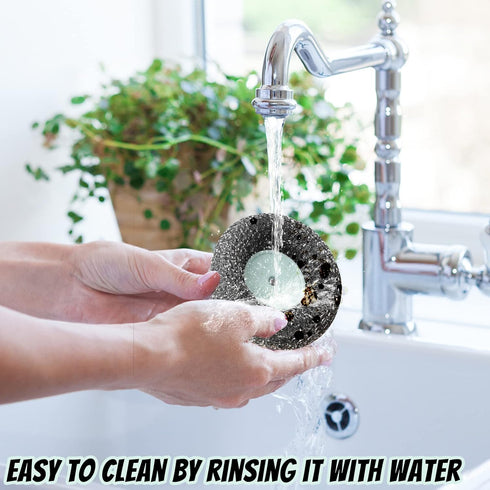2Pcs Stainless Steel Wool Scrubber with Handle, Heavy Duty Pot Scrubbers Dish Scrubber Cleaning Brush Wash for Dish, Stainless Steel Scrubbing Bru...
