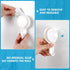 LUXEAR Suction Cup Hooks Reusable Suction Hooks for Shower Wall Vacuum Bathroom Suction Holder Removable Window Glass Door Suction Hanger for Bath...
