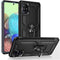 Samsung A71 5G Case, Military Grade Heavy Duty Protection with Rotating Kickstand & HD Screen Protector, Black...