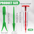 6pcs Mini Seed Spreader, Manual Seedlings Dibber and Widger Set Handheld Garden Hand Seed Sower Planter Tool Small Sowing Seed Dispenser for Tiny ...