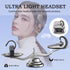 Bluetooth Headset Bluetooth Earpiece for Cellphones Wireless Blue Tooth 5.2 Head Set in-Ear Piece w/Mic Microphone for Cell Phone Hands-Free Noise...