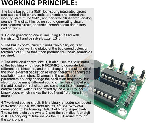 Electronic DIY Kits 16 Music Box Soldering Practice Kit DIY Soldering Project for Teens Kids Adults Thanksgiving Xmas Gift...