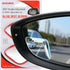 Blind Spot Mirror, Fan Shape Curved Blind Spot Mirror, Upgrade HD Glass Wide Angle Mirror, Frameless 360° Adjustable Convex Rear View Mirror for c...