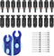 MUYI 42PCS Solar Panel Connector IP67 Waterproof Solar Connectors 1000V 30A Male/Female Plug with 2PCS Spanners (10 Pairs)...