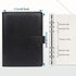 GoodSing A5 Binder, 6 Holes Loose Leaf Binder, PU Leather Budget Binder, Notebook, Ring Binder Planner A5 Folder Portfolio, Notebook Cover for A5 ...