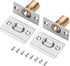 Ravinte Adjustable Ball Door Catch, Closet Ball Bearing Door Latch, Strong Drive Closing Door Accessories for Interior Doors, Solid Brass Body & S...