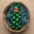 Green Alien Head Newborn Swaddle Blankets Hat Sets Soft Baby Receiving Blanket Swaddle Sack for Baby Shower Infant Boy Girl Gift...