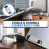 Laptop Riser for Desk – Aluminum Foldable Laptop Stand for 10”-16” Models Including MacBook, MacBook Air, iPad, HP and More – Self-Adhesive Portab...