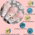 KINGMAS 5D Flower Nail Art Sticker Decals Hollow Exquisite Pattern Nail Art Supplies Self-Adhesive Luxurious DIY Nail Art Decoration White Lace Fl...
