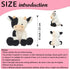 9" Cow Stuffed Animals Plush Soft Stuffed Cow Toy for Kids Girls Boys...