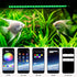 Smart Submersible Aquarium Light with App Timer, 7.5 Inches LED Fish Tank Light, RGB 16 Million Colors Changing, 7/24 On/Off Automatic, Aquarium L...