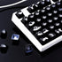 Hyekit Keycaps 108 Keys Backlight Keycap Set OEM Profile Double Shot Shine Through Custom Keycaps for Cherry Gateron MX Switches Mechanical Keyboa...