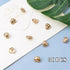 30 Pcs Metal Heart Buttons, Gold Retro Vintage Buttons Heart Metal Buttons Sew on Buttons Embellishments for DIY Crafts, 15mm...