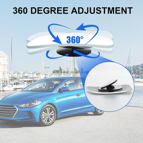 LivTee Blind Spot Car Mirror, HD Glass Frameless Convex Side Mirror Blindspot, Wide Angle Rear View Car Mirrors for Cars SUV Trucks and RVs - Car ...