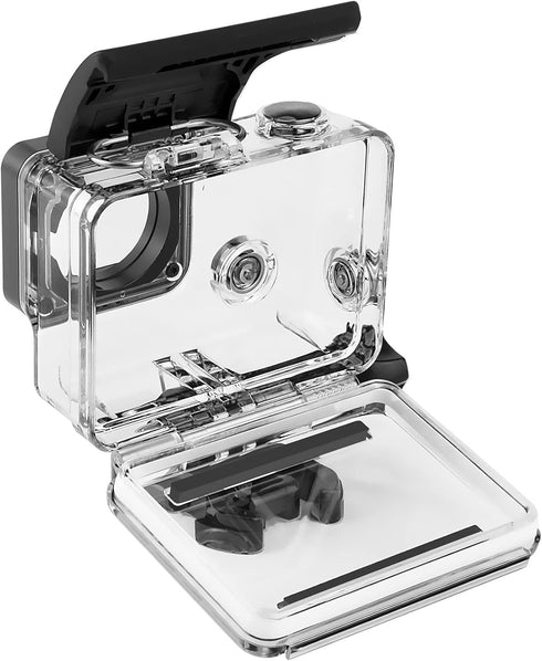 Waterproof Case for GoPro Hero 4 3 3+, 131ft Underwater Protective Housing Accessories Ideal for Scuba Diving, Snorkeling, Surfing, Dive Housing C...