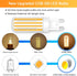 G9 Light Bulb LED 3000K Warm White Dimmable 60W - 80W Halogen Equivalent 8W Led Chandelier Lights Bulb Ceiling Pendant Lighting G9 Bi-Pin Ceramic ...