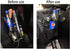 AUFER Motorcycle Internal Saddlebags Lid Organizer Bags Hard Bags Saddle Bag Small Tools Storage Pouch Compatible With For VRSC Softail Touring Sp...