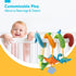hahaland Car Seat Toys for Babies 0-6 Months Boy - Baby Toys 0-6 Months - Rattle, Mirror, Crinkle, Squeaky, Developmental Carseat Stroller Travel ...