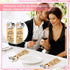 Gueevin 100 Pcs Tomorrow Will Be The Best Day Ever Wedding Paper Silverware Bags Utensil Holder Rustic Cutlery Pouch Bag for Wedding Rehearsal Din...