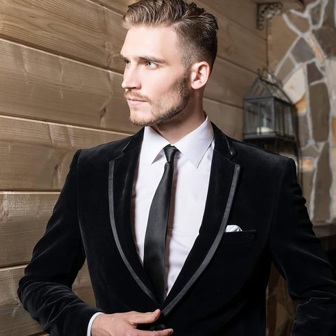 Yolev 1pcs Men's Clip On Tie Satin Solid Colour Plain Tie Solid Uniform Pre-tied Adjustable Neck Strap Tie Pure Color Necktie Mens Ties for Weddin...