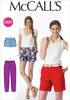 McCall Pattern Company M6930 Misses Shorts and Pants, Size E5...