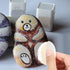 4 Pieces Brush Applicator Diamond Painting Brush Accessories Tools, Artist Drawing Flat Brush for Christmas DIY Gesso, Varnishes, Oil Paint, Acryl...