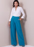 Butterick Misses' Cropped Wide Leg Pants Sewing Pattern Packet by Palmer/Pletsch, Design Code B6973, Sizes 18-20-22-24-26, Multicolor...