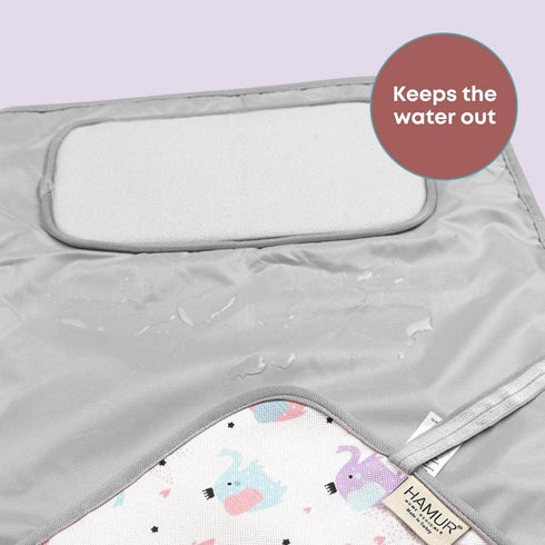 Portable Diaper Changing Pad - Waterproof Foldable Baby Changing Mat - Travel Diaper Change Pad - Lightweight Changing Pads for Baby - Baby Change...