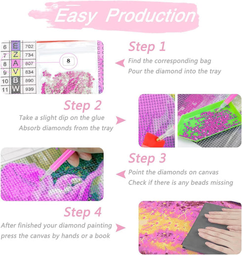 DVWIVGY 5D Diamond Painting Kits by Number for Adults Red Barn Farm House Diamond Art Full Round Drill Crystal Rhinestone Embroidery Craft Kits fo...