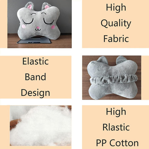Sexysamba Car Headrest Pillow,Cartoon Neck Pillow for Car,Comfortable Soft Car Seat Pillow for Driving,Head Rest Cushion,Cute Neck Pillow for Trav...