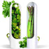 Herb Saver Pod for Refrigerator - 2 Pack Space-Saving Fresh Herb Keeper for Refrigerator - Herb Preserver for Cilantro, Mint & Asparagus - Cilantr...
