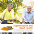 Turmeric Curcumin with BioPerine Black Pepper & Ginger 95% Standardized Curcuminoids 2600mg for Max Absorption Joint & Antioxidant Support, Nature...