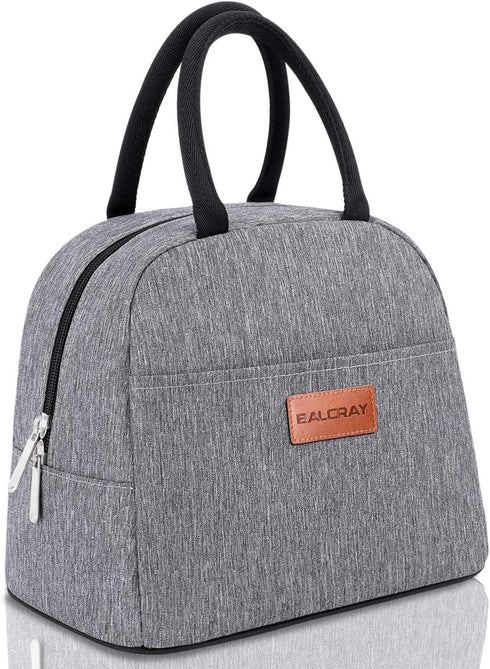 BALORAY Lunch Bag for Women Men Insulated Lunch Box for Adult Reusable Lunch Tote Bag for Work, Picnic or Travel (Grey)...