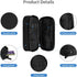 Large Capacity Black Spider Web Pencil Case with Zippers Storage Pouch Holder Pencil Box Marker Organizer Bag with Compartments for Office Supplie...